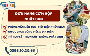 chế biến cơm hộp nhật bản