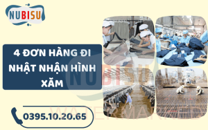 các đơn hàng đi nhật nhận hình xăm