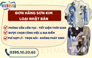 đơn hàng sơn kim loại nhật bản
