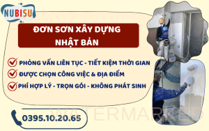 đơn hàng sơn xây dựng nhật bản