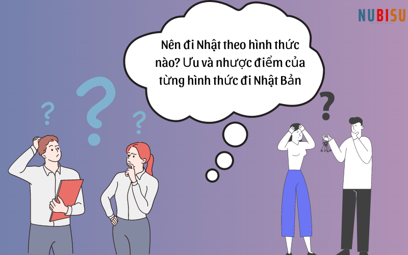 nên đi nhật theo hình thức nào