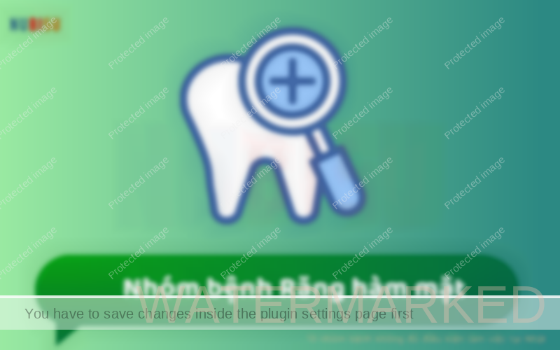 Nhóm bệnh răng hàm mặt