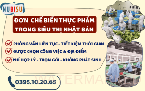 chế biến thực phẩm trong siêu thị