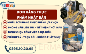 đơn hàng thực phẩm nhật bản
