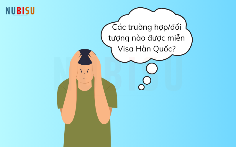 các trường hợp miễn visa hàn quốc