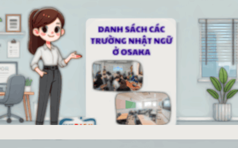 danh sách trường nhật ngữ ở osaka
