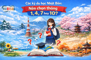 các kỳ du học nhật bản